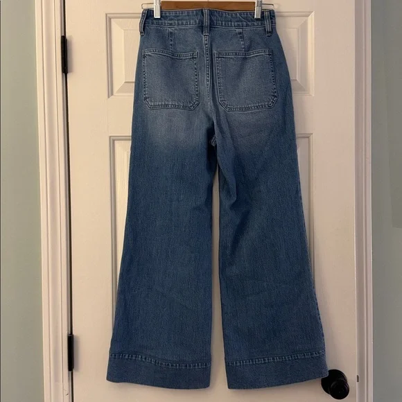 J. Crew ‘96 Denim Trouser Flare Jeans - Picture 4 of 11